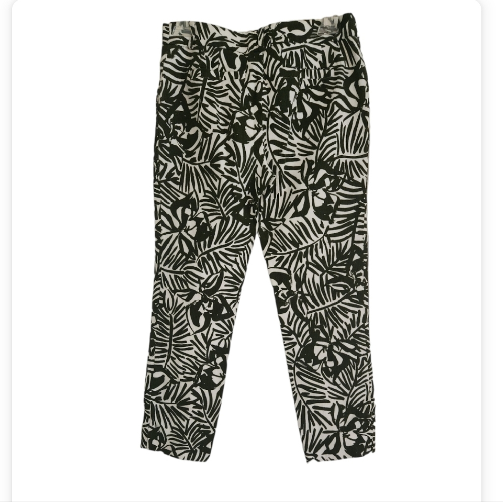 KATE SPADE ORCHID JACKIE CROPPED PANTS SZ 0 - Picture 3 of 5